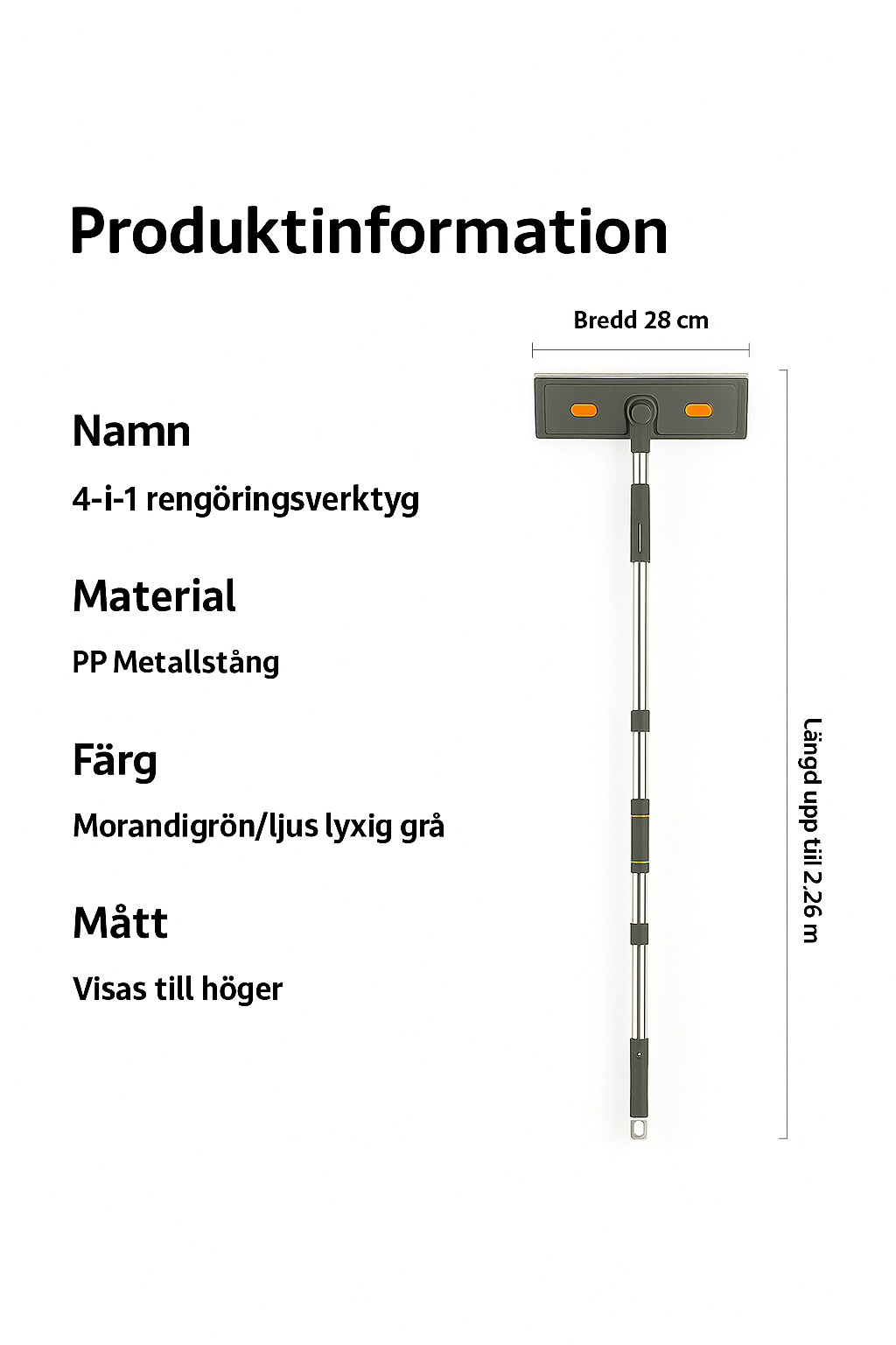 Slipp vingliga stegar– nå höga fönster säkert från marken