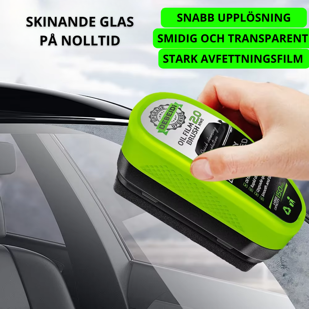 ⭐ Kristallklar Sikt – Regnavvisande Glasbehandling för Bil & Glasytor