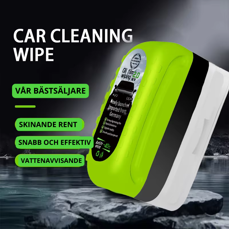 ⭐ Kristallklar Sikt – Regnavvisande Glasbehandling för Bil & Glasytor